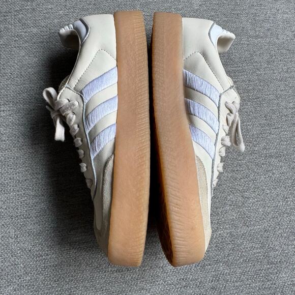 adidas Originals Sambae Wonder White /Silver Metallic" Women's 8.5 Shoe - Picture 8 of 13